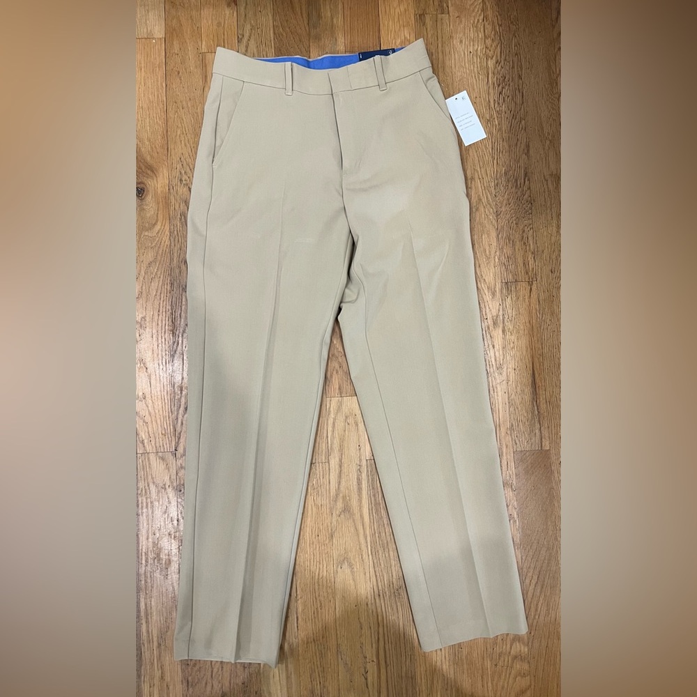 Izod Devant Plat Khaki Straight‑Leg Boys Size 14 Pants